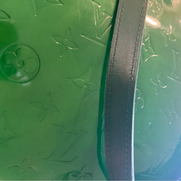 Authentic Louis Vuitton Vernis Columbus bag custom colored green LW1929 - Picture 5 of 16